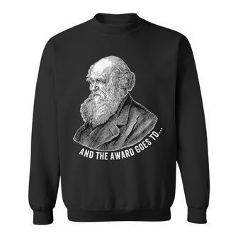 Funny And The Award Goes To Darwin And Darwin Awards Design Sweatshirt | Mazezy