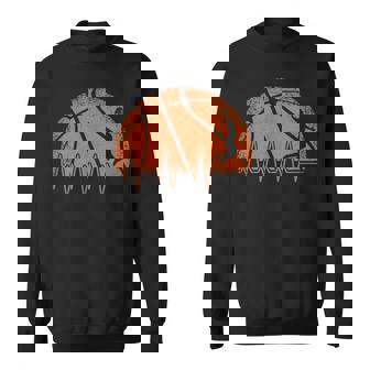 Basketball Heartbeat Basketball Player Sweatshirt - Seseable