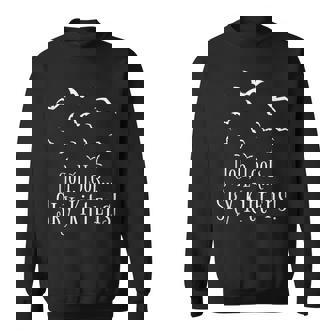 Bat Lover Chiropterologist Ooh Look Sky Kittens Sweatshirt | Mazezy