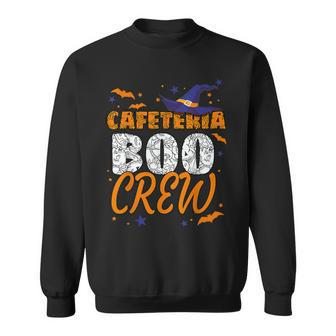 Cafeteria Boo Crew Spooky Season Halloween Costume Sweatshirt | Mazezy