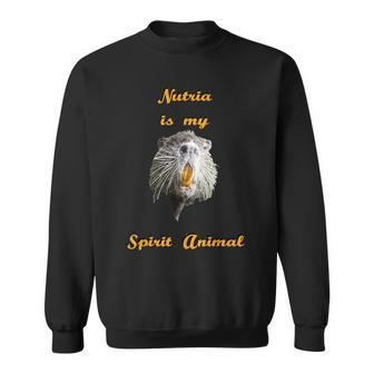 Cajun Louisiana Nutria Rat Spirit Animal Sweatshirt | Mazezy