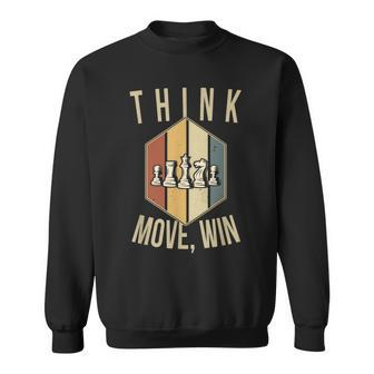 Funny Chess Player Board Game Chess Sweatshirt | Mazezy