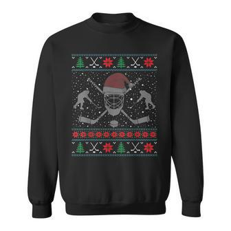 Christmas Ice Hockey Ugly Christmas Sweaters Sweatshirt - Monsterry AU