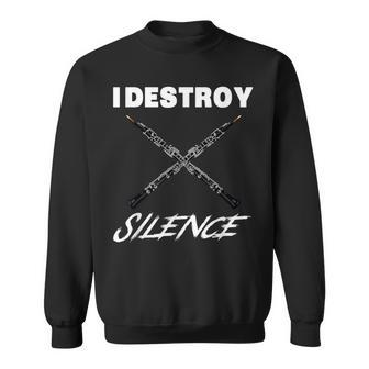 Cor Anglais I Destroy Silence New Year Sweatshirt | Mazezy CA