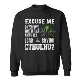 Funny Cthulhu Lovecraftian Gifts Cthulhu Sweatshirt | Mazezy
