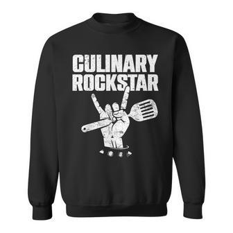 Culinary Lover Chef Cook Culinary Rockstar Sweatshirt | Mazezy