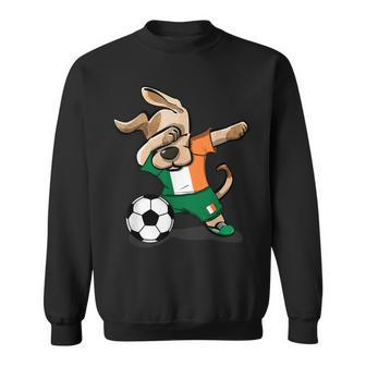 Dabbing Dog Ireland Soccer Jersey Irish Football Sweatshirt | Mazezy