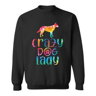 Dog Lover East European Shepherd Tie Dye Sweatshirt | Mazezy
