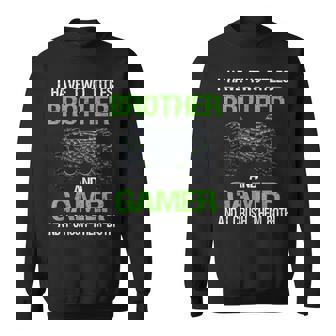 Gamer Quote Video Games Gaming Boys Brother Ns Sweatshirt - Thegiftio UK