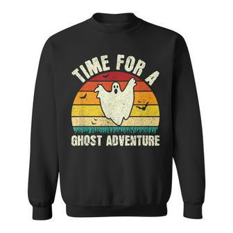 Ghost Hunting Scary Halloween Ghost Hunter Sweatshirt - Seseable