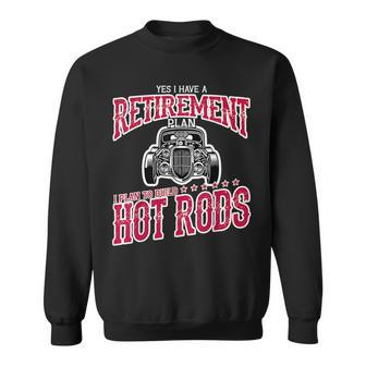 Funny Hot Rod Enthusiast Retirement Party Gift Class Car Retirement Funny Gifts Sweatshirt | Mazezy DE