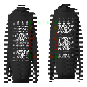 This Is My It's Too Hot For Ugly Christmas Sweaters Sweatshirt | Mazezy