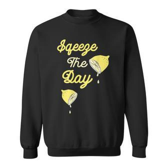 Funny Lemon Pun Motivational Saying Sweatshirt | Mazezy