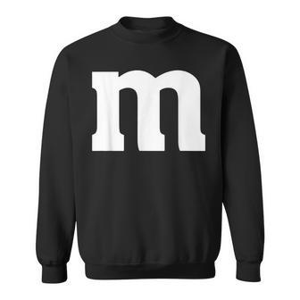 Letter M Groups Halloween Team Groups Costume Sweatshirt | Mazezy UK
