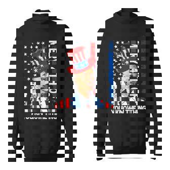 Funny Merry 4Th Of You Knowthe Thing 4Th Of July Usa Flag Sweatshirt | Mazezy