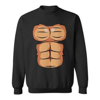 Monkey Chest Costume Halloween Sweatshirt - Thegiftio UK