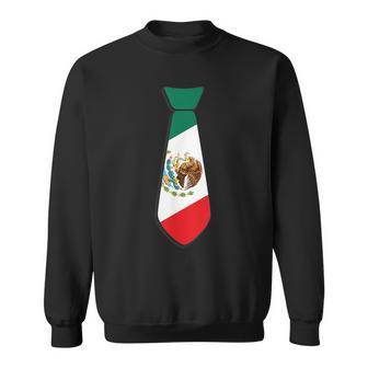 Funny Neck Tie T Cinco De Mayo Mexican Flag Top Cinco De Mayo Funny Gifts Sweatshirt | Mazezy