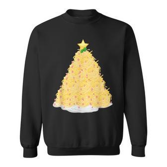 Noodle Christmas Tree Ramen Lover's Xmas Pajama Sweatshirt - Monsterry DE