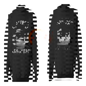 Opossum Possum Live Weird Fake Your Death Sweatshirt | Mazezy