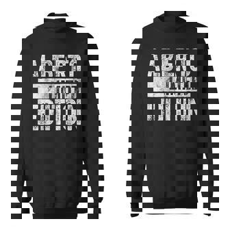 Personalized Name Joke Alberto Limited Edition Sweatshirt | Mazezy