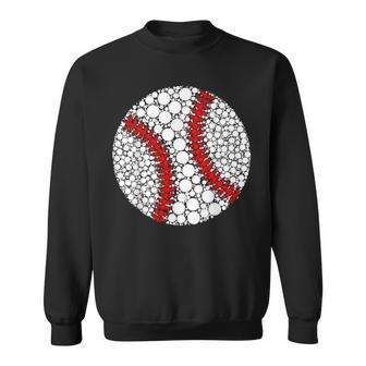 Polka Dot Baseball Lover Player International Dot Day Sweatshirt - Monsterry AU