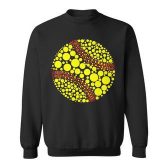 Polka Dot Softball Lover Player International Dot Day Sweatshirt - Seseable
