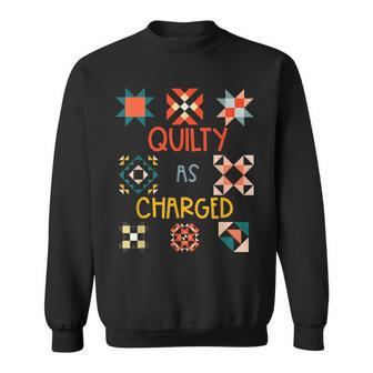 Funny Quilty As Charged Sweatshirt - Seseable
