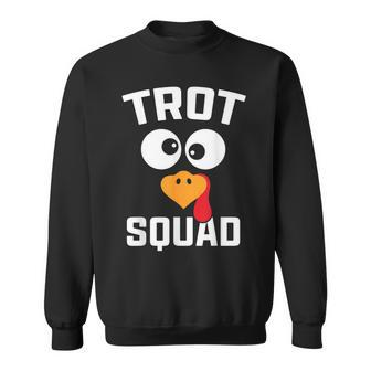 Running Turkey Trot Squad Thanksgiving For Boys Sweatshirt - Thegiftio UK