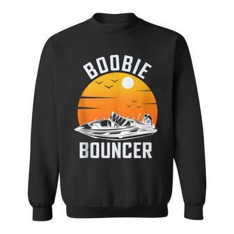 Funny Sailing Boat Boobie Bouncer Vintage Sweatshirt - Monsterry