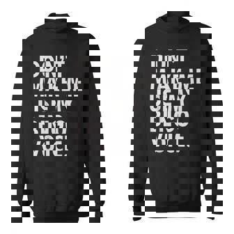 Funny Saying Bingo Binger Player Gift Sweatshirt | Mazezy