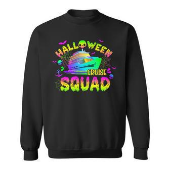 Skull Halloween Cruise Squad Cruising Crew Sweatshirt | Mazezy
