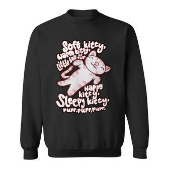 Soft Kitty Warm Kitty Nerd Geek Graphic Sweatshirt - Thegiftio UK