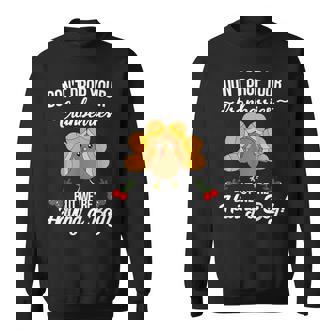 Funny Thanksgiving Gender Reveal Boys Baby Announcement Meme Sweatshirt | Mazezy