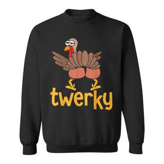 Thanksgiving Turkey Twerky Family Matching Youth Sweatshirt - Seseable