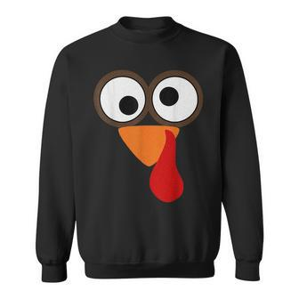 Funny Turkey Happy Thanksgiving Day November Holiday Gifts For Turkey Lovers Funny Gifts Sweatshirt | Mazezy