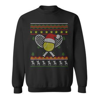 Us Tennis Ugly Christmas Sweater Tennis Lover Sweatshirt | Mazezy