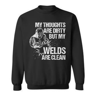 Funny Welding Designs For Men Dad Metal Workers Blacksmith Sweatshirt - Seseable