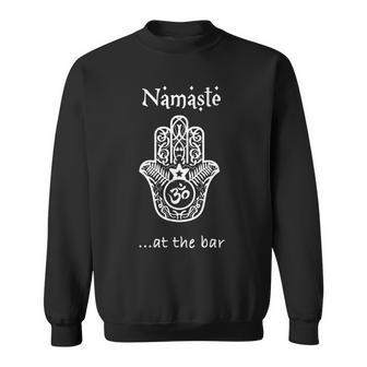 Yoga Namaste At The Bar T Sweatshirt - Seseable