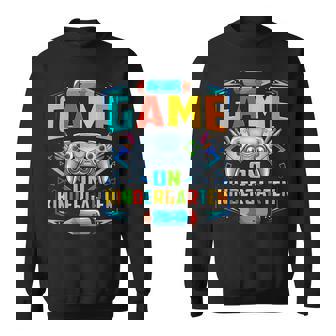 Game On Kindergarten Funny Back To School Video Games Boys Games Funny Gifts Sweatshirt | Mazezy