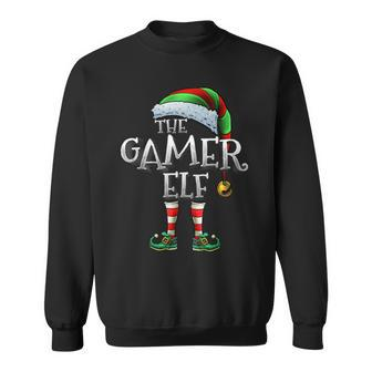Gamer Elf Matching Family Christmas Gamer Elf Sweatshirt - Thegiftio UK