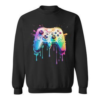 Gamer Graphic Video Game Colorful Video Game Lover Sweatshirt - Seseable