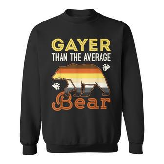 Gay Bear Pride Flag Subculture Men Male Lgbtq Sweatshirt | Mazezy