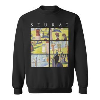 Georges-Pierre Seurat A Sunday On La Grande Jatte 1884 Sweatshirt | Mazezy