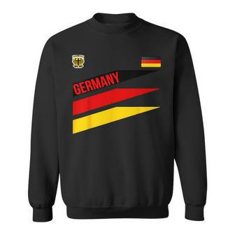 Germany -Jersey Flag-Soccer-Football T Sweatshirt | Mazezy