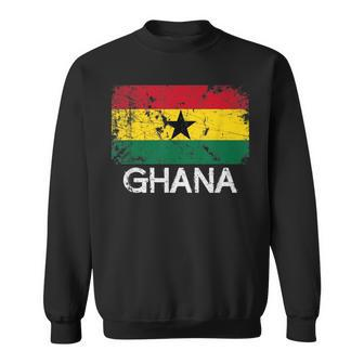 Ghanaian Flag | Vintage Made In Ghana Gift Sweatshirt | Mazezy CA