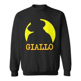 Giallo Italian Horror Movies 70S Retro Italian Horror Sweatshirt | Mazezy