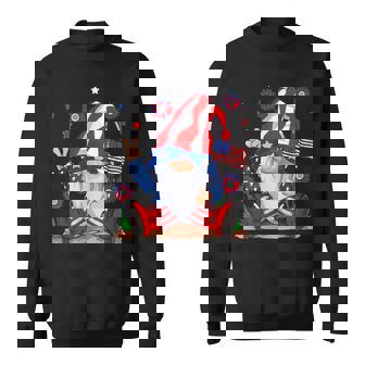 Gnomes 4Th Of July 2023 Patriotic Gnome Funny American Flag Sweatshirt | Mazezy