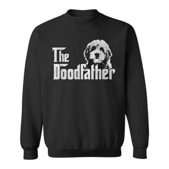 Goldendoodle Dad The Doodfather Gift Gift For Mens Sweatshirt | Mazezy