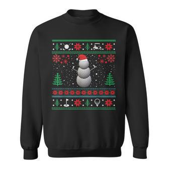 Golf Lover Golf Ugly Christmas Sweaters Sweatshirt - Monsterry DE