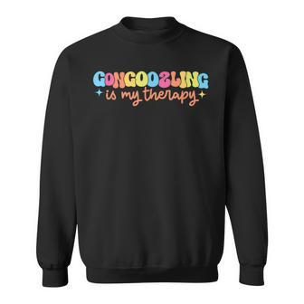 Gongoozling Is My Therapy Sweatshirt | Mazezy UK